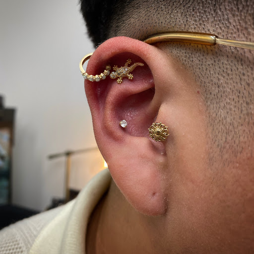 Explore black and white tattoo ideas for men, creative tattoo ideas in Cary, available at Fine Art Body Piercing By Lilith Mae