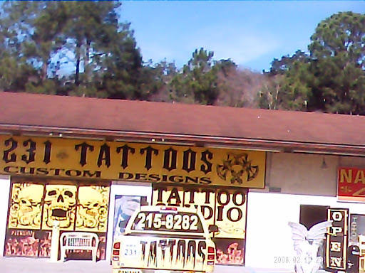 Tattoo Shop «231 Tattoos & Piercing Panama City Florida», reviews and photos, 2411 US-231, Panama City, FL 32405, USA