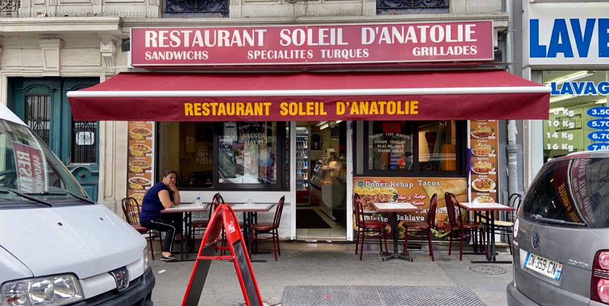 Restaurant Soleil D'Anatolie à Paris
