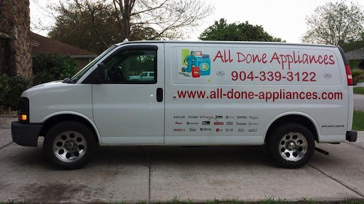 All Done Appliances, 4739 Harpers Ferry Ln, Jacksonville, FL 32257, USA, 