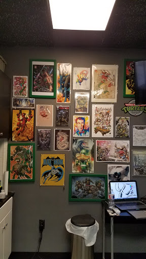 Explore halloween tattoo ideas for guys, creative tattoo ideas in Manhattan, available at Mash-Up Gallery