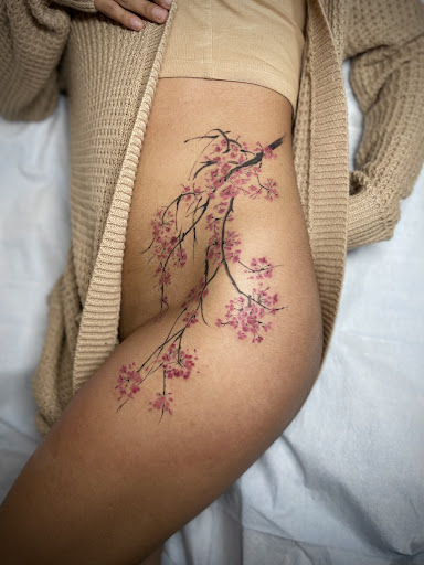 Explore elbow tattoo ideas for, creative tattoo ideas in Tampa, available at Shades of Blak Studios LLC