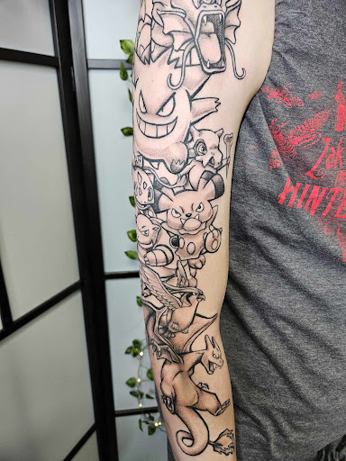 Explore cute bee tattoo ideas, creative tattoo ideas in Port Orchard, available at Whimsy & Wraith Tattoo LLC