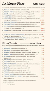 Menu / carte de Little Rock à Reggio Emilia
