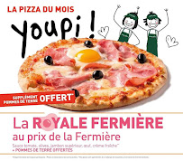 Carte du Le kiosque à pizzas à Roissy-en-Brie