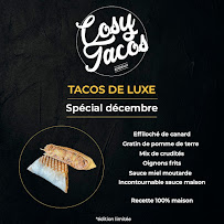 Menu / carte de Cosy Tacos Bastide à Bordeaux
