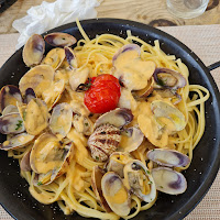 Spaghetti alle vongole du Restaurant de fruits de mer Ni vu, ni connu à Aigues-Mortes - n°1