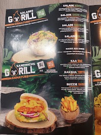 Menu / carte de Jungle Gorill à Courbevoie