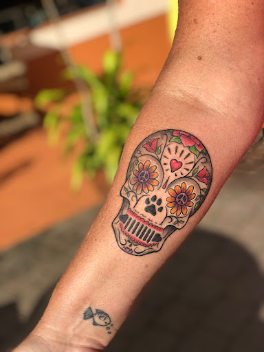 Explore chest and neck tattoo ideas, creative tattoo ideas in Fort Myers Beach, available at Paradise Tattoo