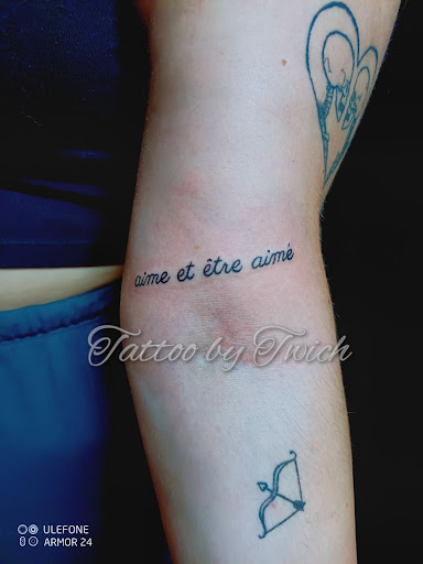 Explore tattoo handwriting ideas, creative tattoo ideas in San Tan Valley, available at Frontier Tattoo Company