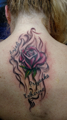 Explore stick and poke tattoo ideas, creative tattoo ideas in Lincoln, available at Rays Tattoo