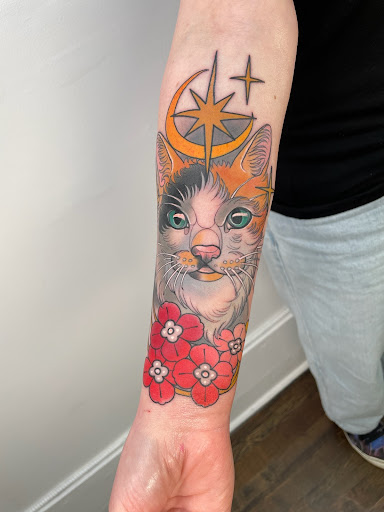 Explore tattoo ideas zodiac signs, creative tattoo ideas in Red Bank, available at Atelier I Gallery
