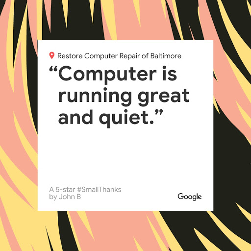 Computer Repair Service «Restore Computer Repair of Baltimore», reviews and photos, 8701 Harford Rd, Parkville, MD 21234, USA