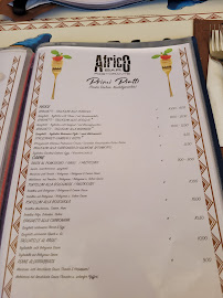 Menu du Bar Ristorante Africo à Cattolica