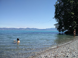 Plage de Tourronde'in fotoğrafı düz bir kıyı şeridi ile birlikte