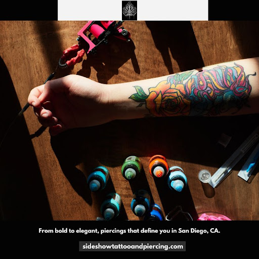 Explore kansas city tattoo ideas, creative tattoo ideas in San Diego, available at Sideshow Tattoo and Piercing