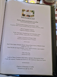 Menu du Lou Cantou à Couiza