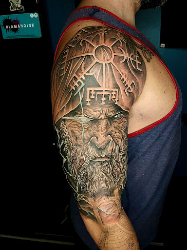 Explore tcb tattoo ideas, creative tattoo ideas in Manassas, available at Lamano Ink