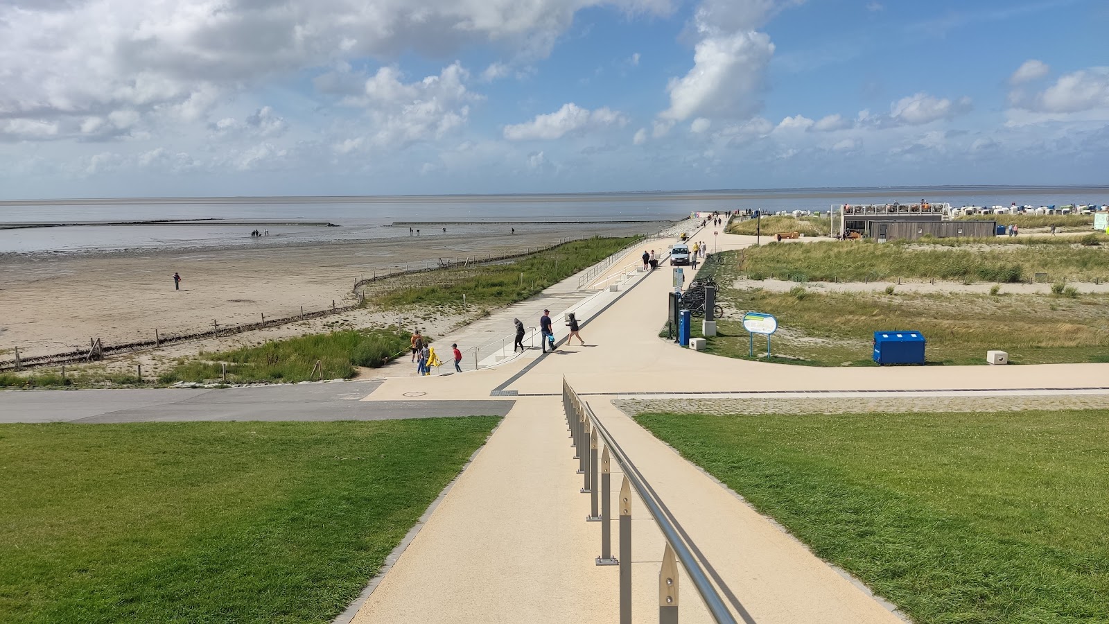 Foto di Spiaggia di Norddeich con molto pulito livello di pulizia