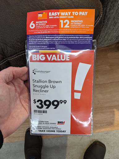 Discount Store «Big Lots», reviews and photos, 1031 W Main St, Lebanon, TN 37087, USA