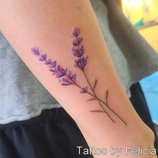 Explore march birth flower tattoo ideas, creative tattoo ideas in Fort Myers, available at Tiger Lotus Tattoo and Piercing