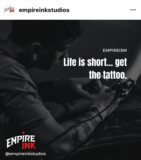 Explore tattoo ideas for football, creative tattoo ideas in Miami Beach, available at Empire Ink, South Beach