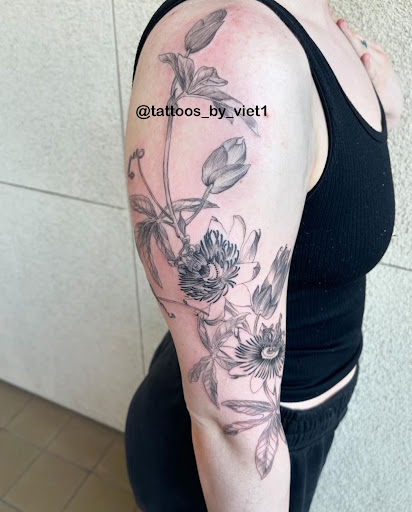 Explore hispanic tattoo ideas, creative tattoo ideas in San Jose, available at Conviction Tattoo Studio