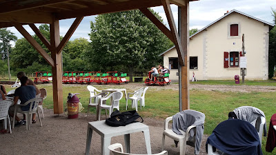 La buvette du Chemin de Fer Charente-Limousine à Manot