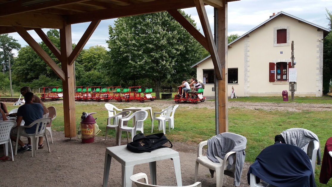 La buvette du Chemin de Fer Charente-Limousine à Manot