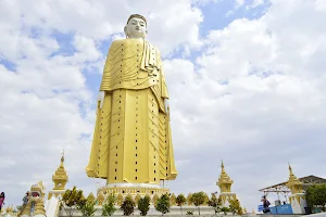Maha Bodhi Ta Htaung Standing Buddha image