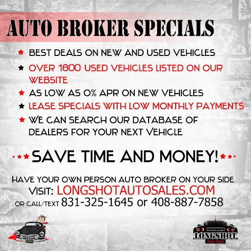 Auto Broker «Longshot Auto Sales - New & Used Car Sales Auto Broker», reviews and photos, 1610 Blossom Hill Rd #7f, San Jose, CA 95124, USA