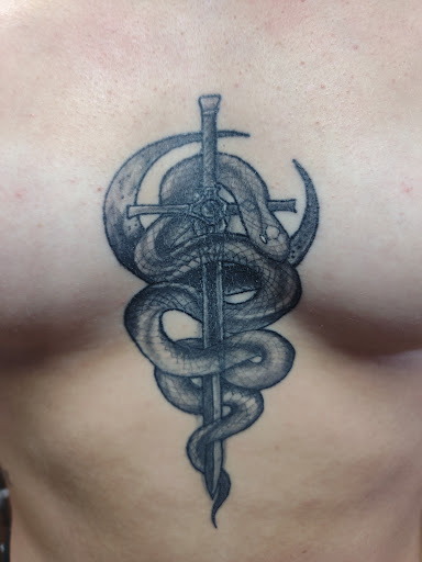 Explore plumber tattoo ideas, creative tattoo ideas in Lubbock, available at Sinners & Saints Art Company