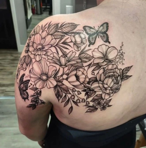 Explore fantasy book tattoo ideas, creative tattoo ideas in Vancouver, available at Studio X Tattoos & Piercings