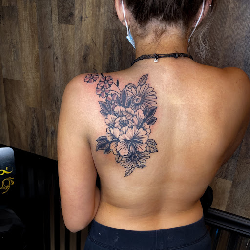 Explore world travel tattoo ideas, creative tattoo ideas in Elkview, available at Andy Electric Tattoos
