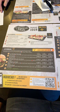 Menu / carte de Restaurant Le Comptoir du Malt Saint Amand les Eaux à Saint-Amand-les-Eaux