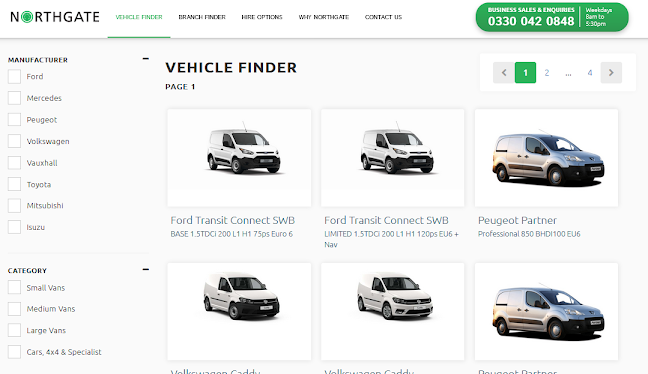 Comments and reviews of Northgate Vehicle Hire