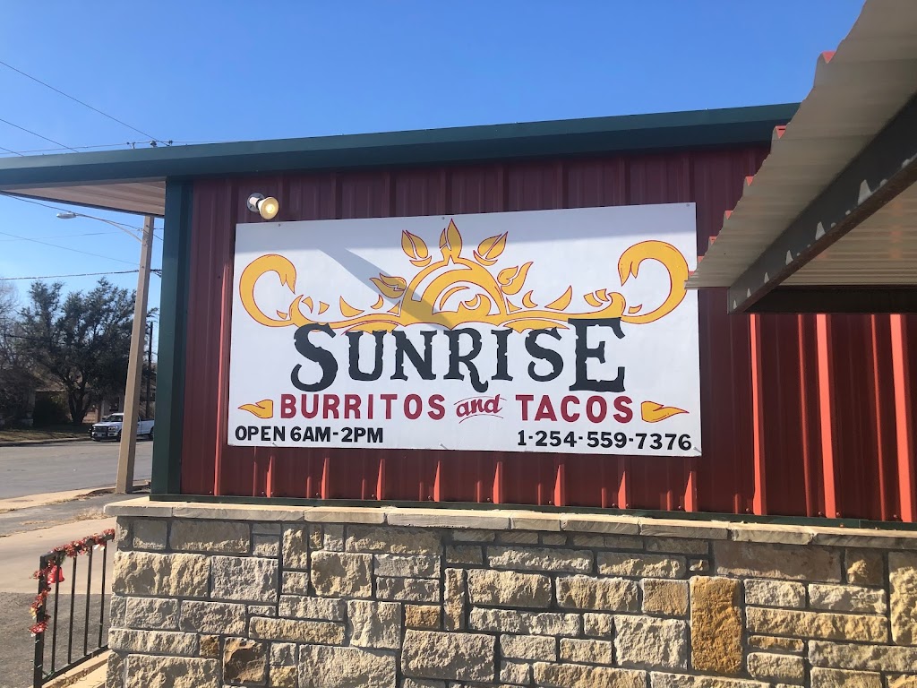 Sunrise burritos 76424