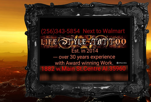 Tattoo Shop «Lifestyle.Tattoo, llc», reviews and photos, 1882 W Main St, Centre, AL 35960, USA