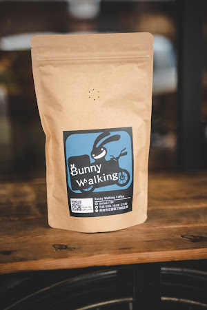 Bunny Walking Coffee