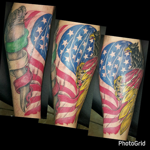 Find biohazard tattoo ideas for your next unique tattoo in Oak Forest at Peace Of Art Tattoo And Art Studio