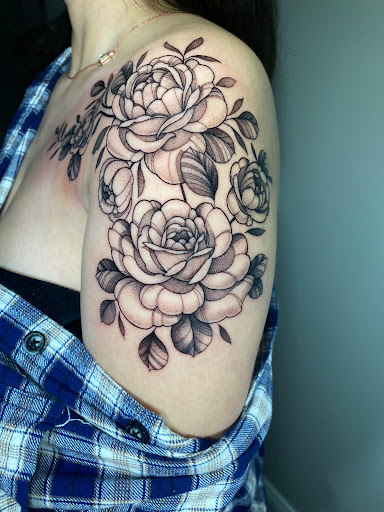 Explore tattoo ideas black male, creative tattoo ideas in Baldwin, available at Moonlight Gallery