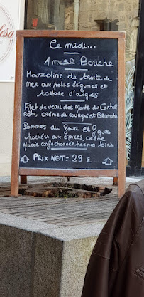 Menu du Restaurant le Cromesquis à Aurillac