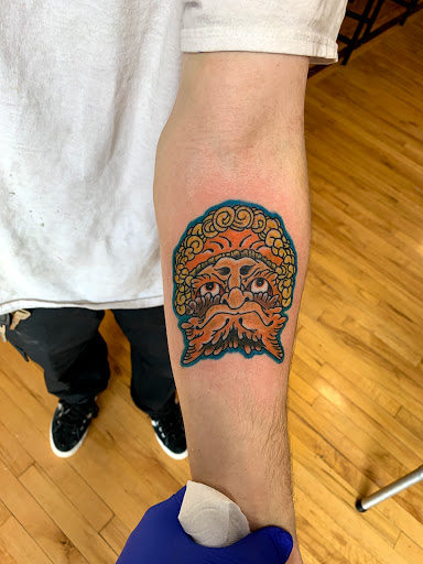 Explore inner elbow tattoo ideas, creative tattoo ideas in Minneapolis, available at Nokomis Tattoo