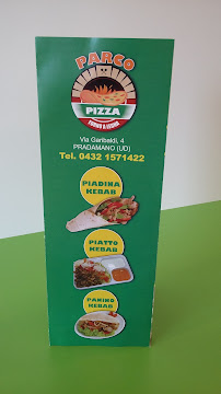 Pizzeria Parco Pizza à Pradamano (la carte)