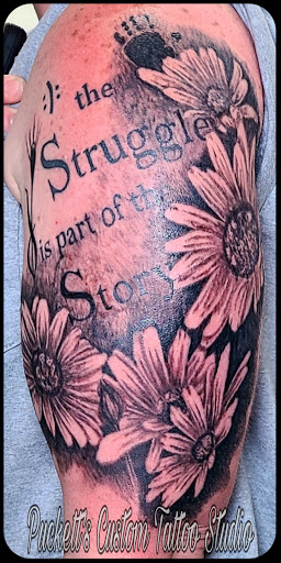 Find cute best friend tattoo ideas for your next unique tattoo in Hillsboro at Pucketts Custom Tattoo Studio