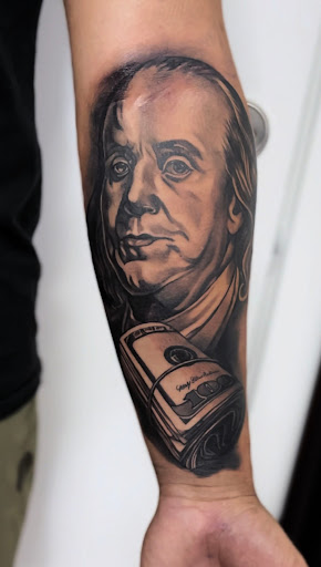 Explore rainbow tattoo ideas, creative tattoo ideas in Hilo, available at Nerdy Neely Studio