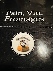 Restaurant de fondues Pain Vin Fromages à Paris - menu / carte