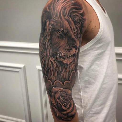 Explore small wave tattoo ideas, creative tattoo ideas in Warrenville, available at UpRise Tattoos