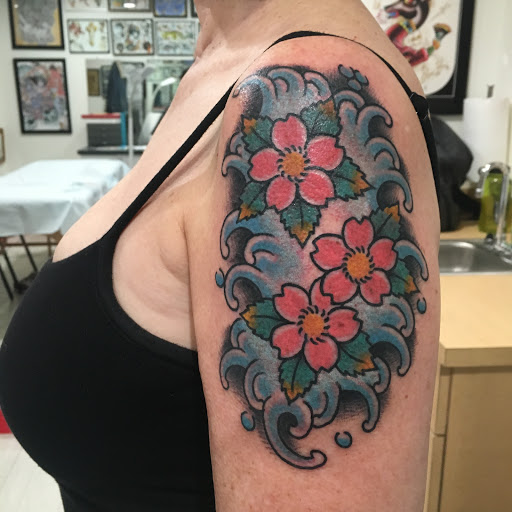 Explore persona 3 tattoo ideas, creative tattoo ideas in Dallas, available at Carl Hallowell, Horisho