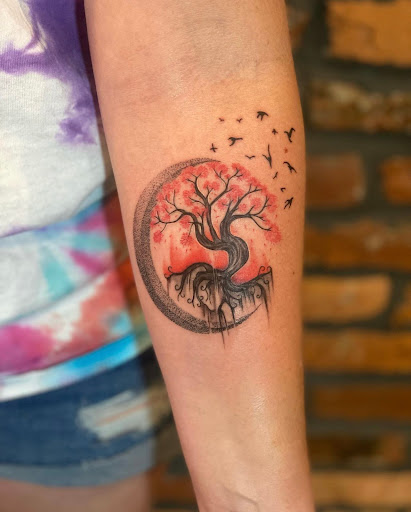 Explore san judas tattoo ideas, creative tattoo ideas in Washington, available at Fattys Tattoos & Piercings Dupont Circle